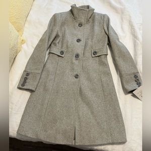 Nine West Grey Long Coat